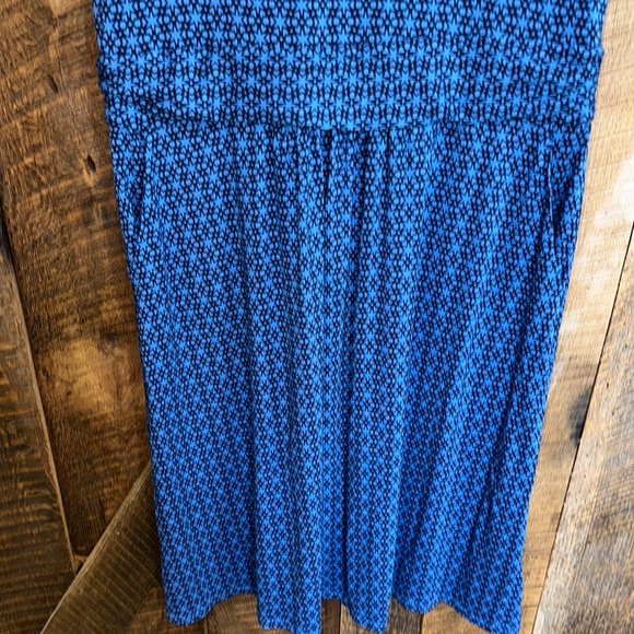 Boden Blue Short Sleeve Midi dress. B12 - Picture 4 of 9